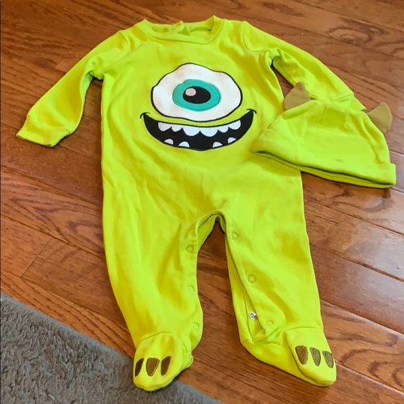 monsters inc baby pajamas